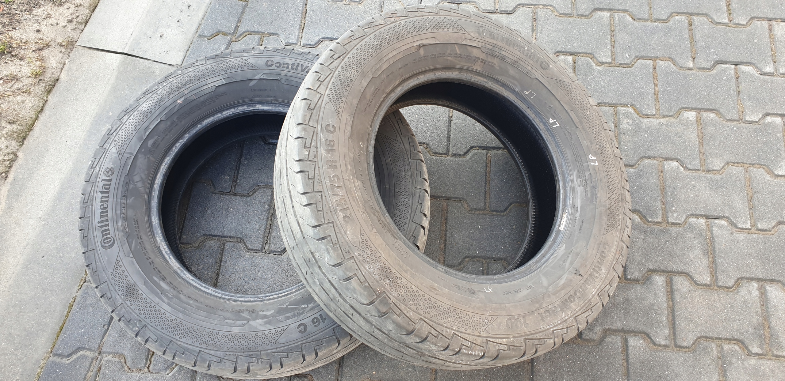 ШИНЫ CONTINENTAL CONTIVANCONTACT 100 215 / 75R16C