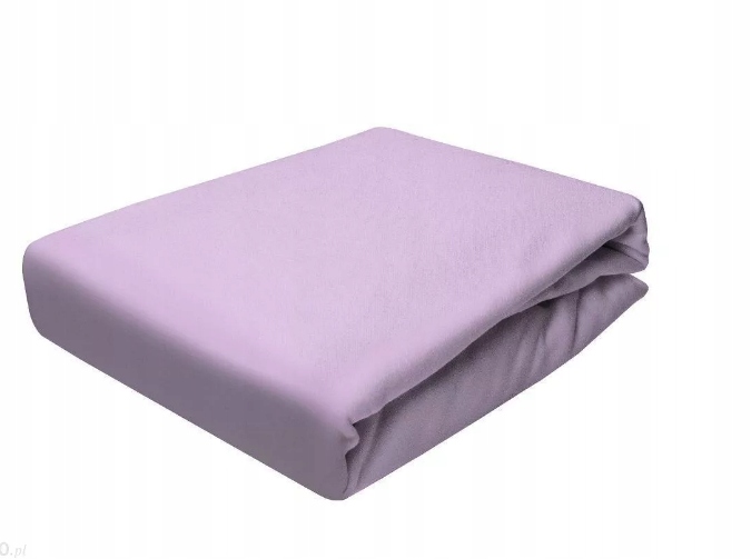

Prześcieradło Jersey Z Gumką 180x220 Jasny Wrzos