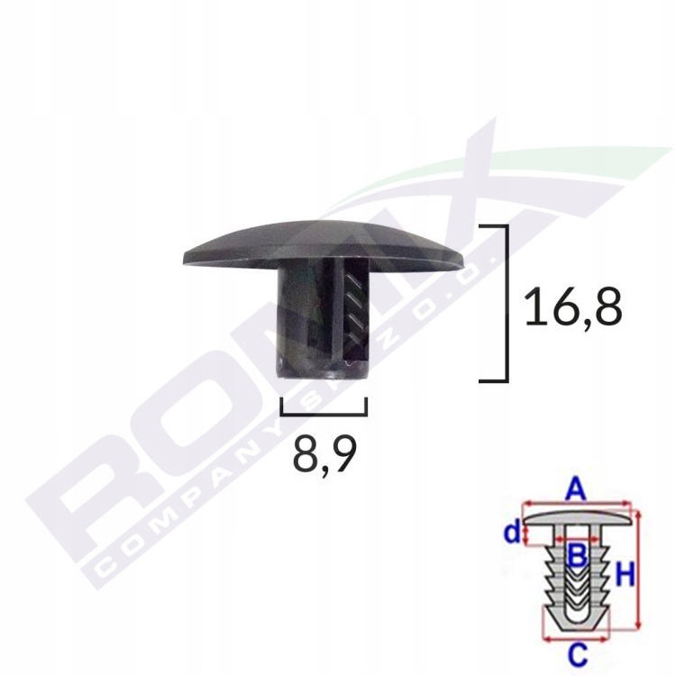 

Spinka boczki Citreon Peugeot Renault Dacia 10szt