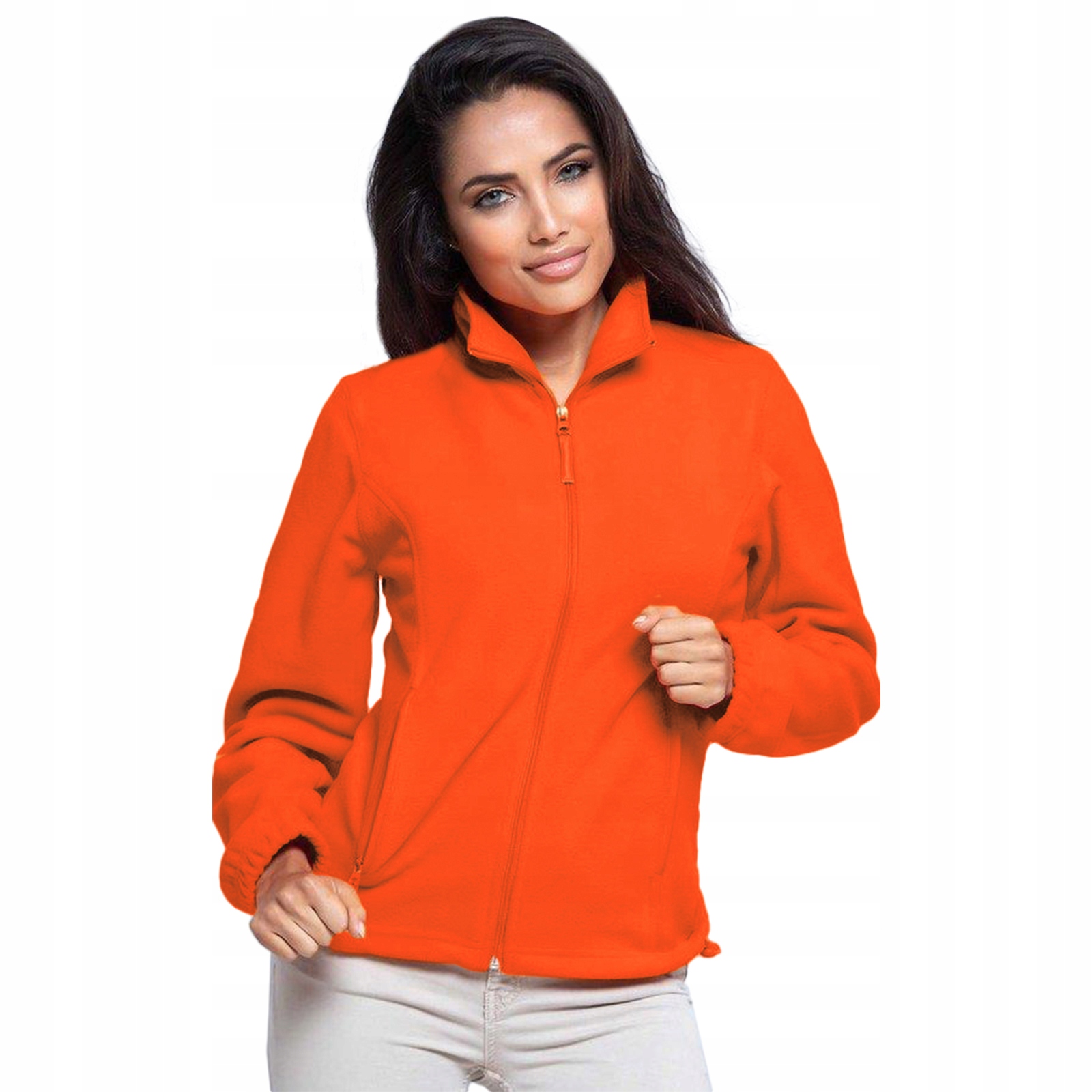 

Polar damska bluza polarowa Fleece pomarańcz S