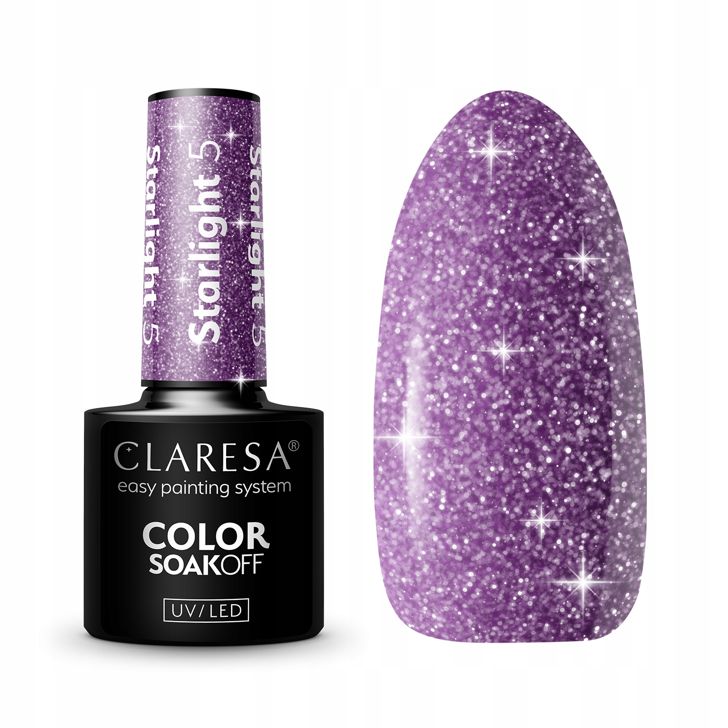 Claresa Lakiery hybrydowe 5ml Starlight 5