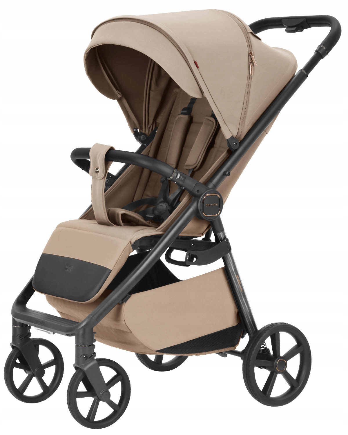 Lekki Wózek Spacerowy Carrello Bravo Carbon CRL-5530 Frost Beige