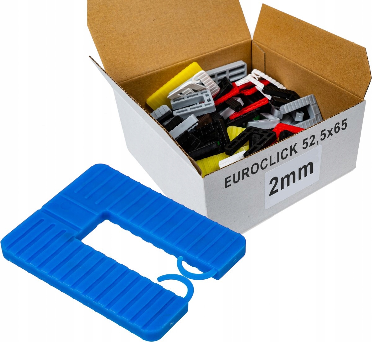 Euroclick 65x52,5/2mm Distanční podložky 1000ks
