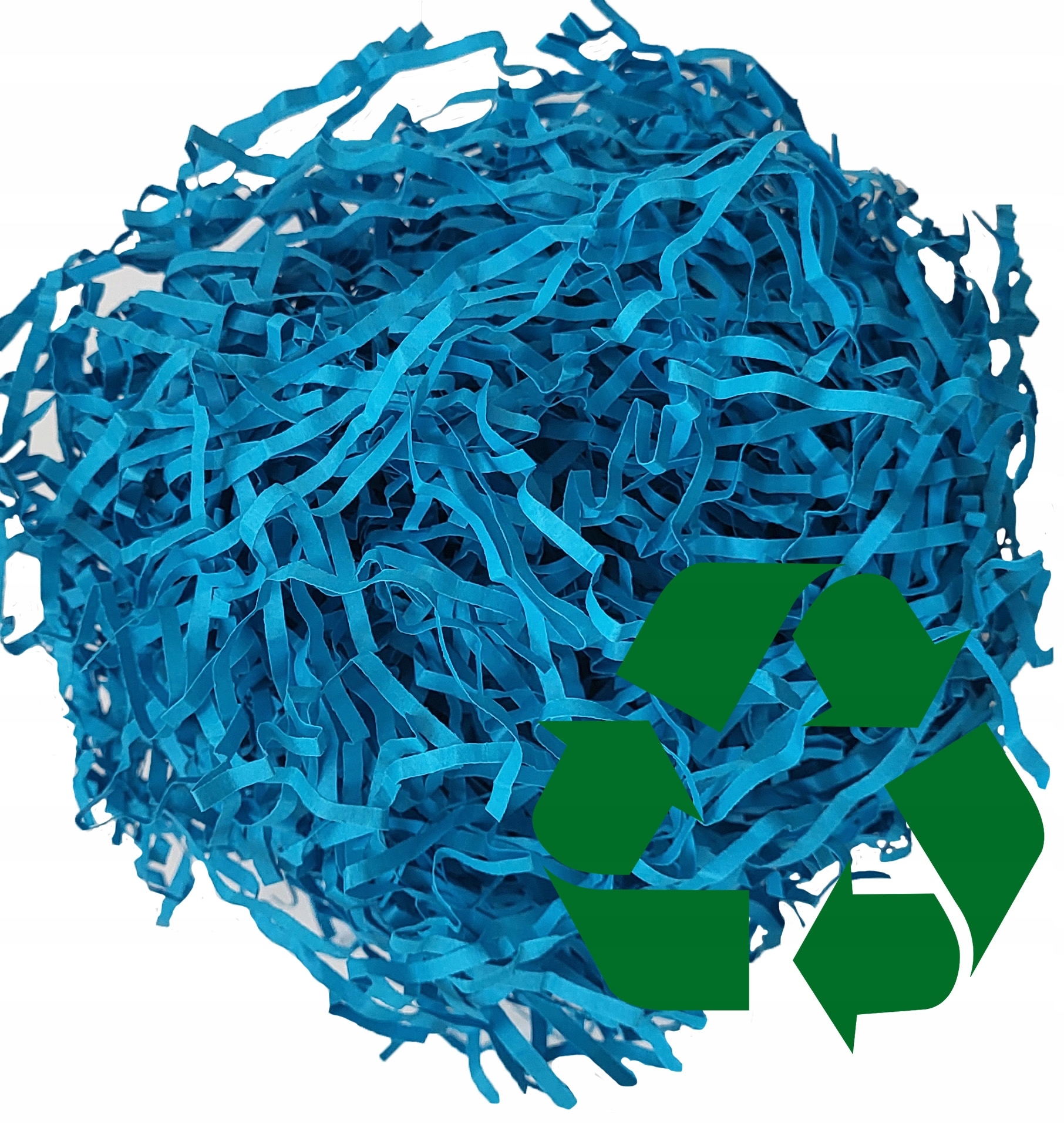 Wypełniacz papierowy Eko NIEBIESKI 100g ozdobny prezent wiórki ozdobne EAN (GTIN) 5906617377748