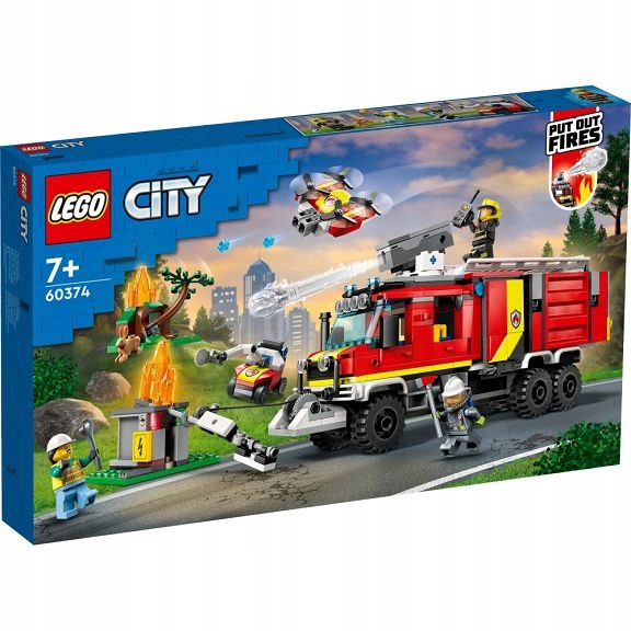Lego City Terénní hasičské vozidlo 60374