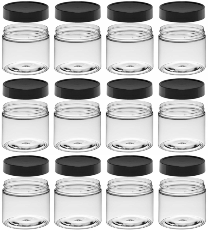 

Pojemniki Słoiki Na Przyprawy 125 ml zestaw 12 szt