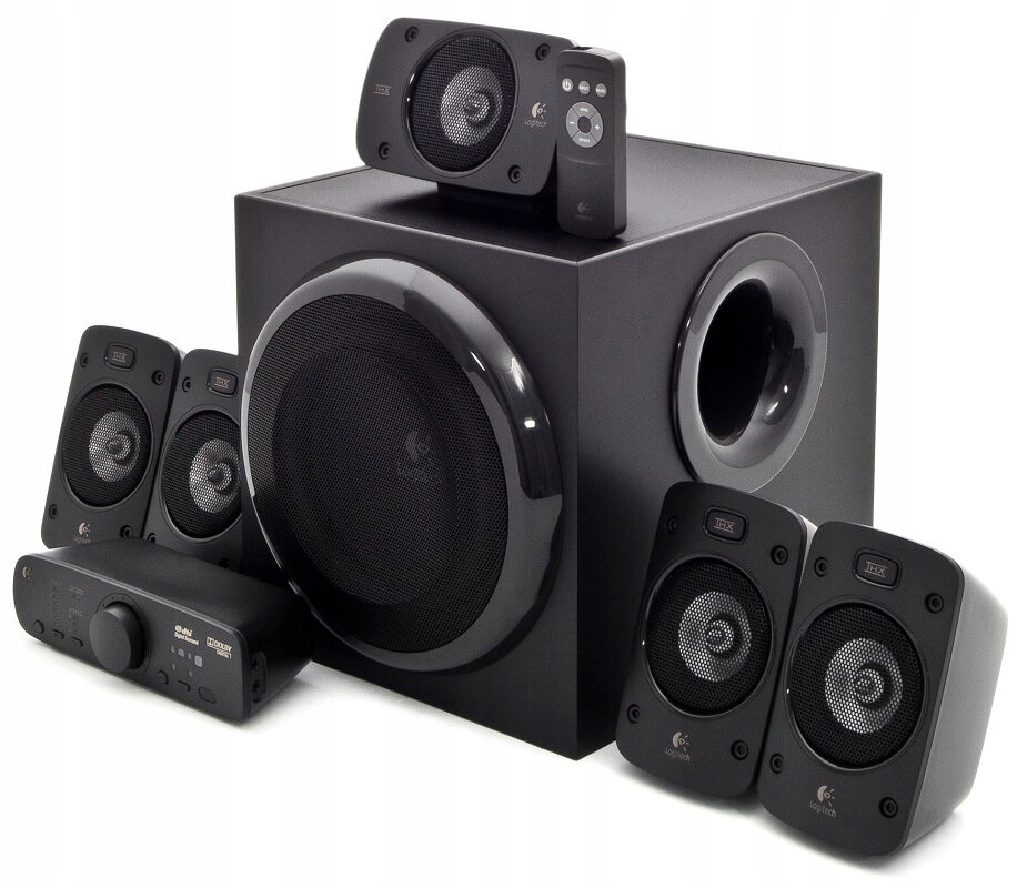 Динаміки LOGITECH Z906 Потужність динаміків (RMS) 500 Вт