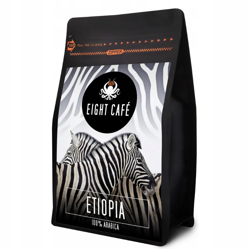 Kawa Ziarnista Eight Cafe Etiopia 1 kg 100% Arabica