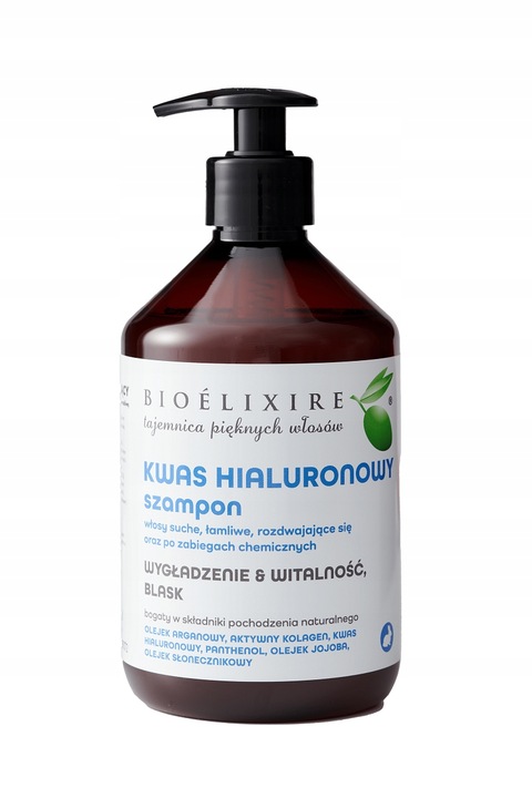 

Bioelixire Szampon Z Kwasem Hialuronowym 500ml