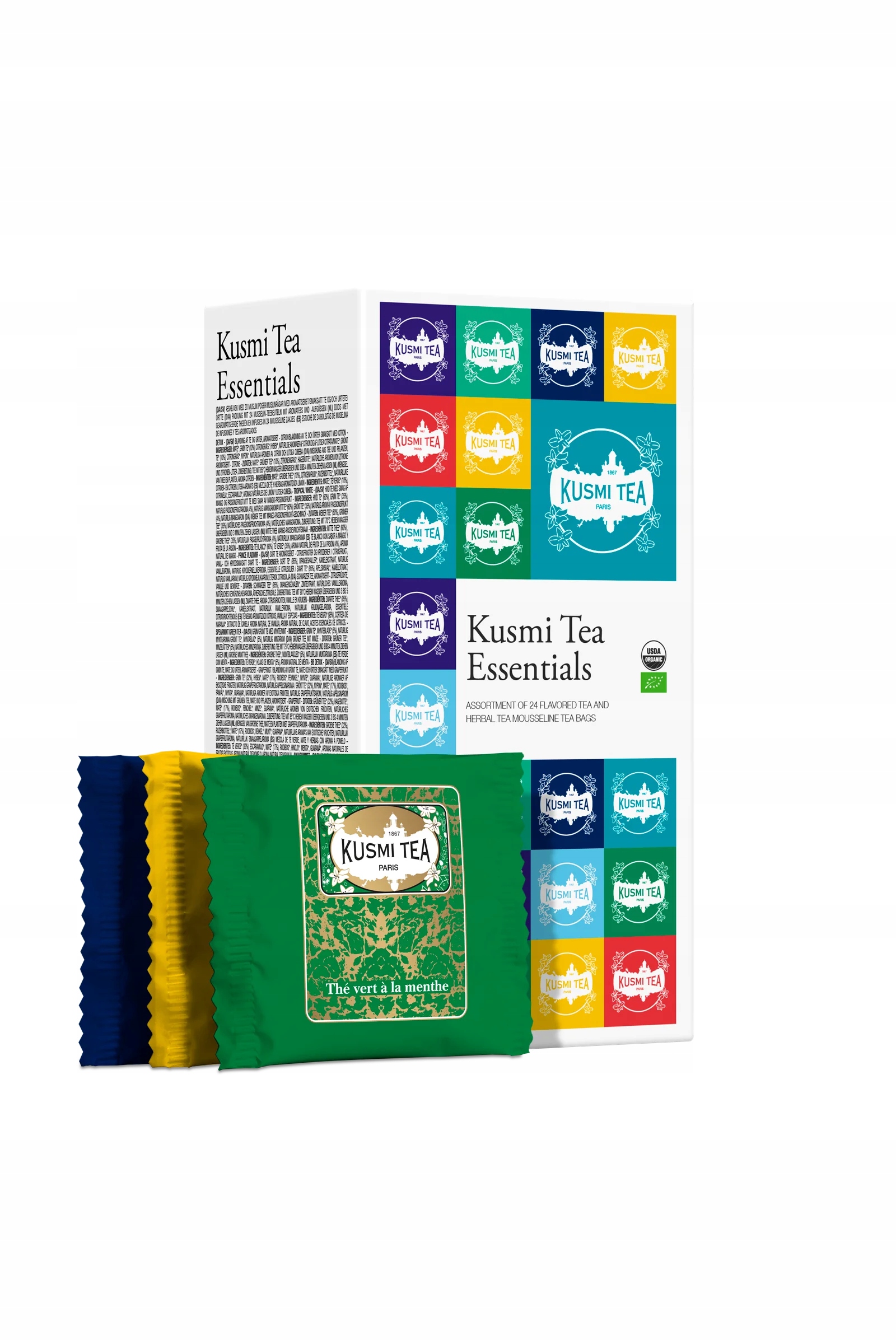 Kusmi Tea Zestaw The Essentials w Kopertach 24 Saszetki