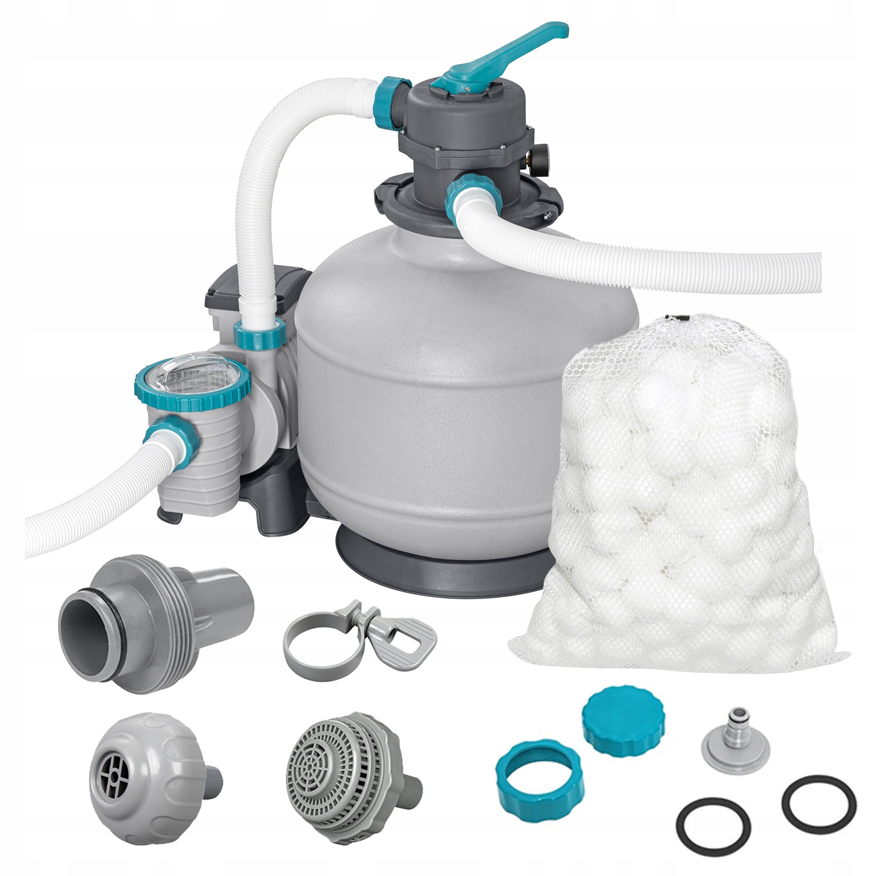 Bazénové Čerpadlo Písková 8327 l/h Bazén Bestway 58499 Filtrační kuličky 500 g