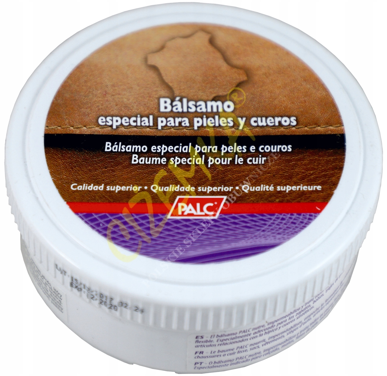 1x PALC TŁUSZCZ DO BUTÓW SKÓR GLANY BEZBARWNY 210