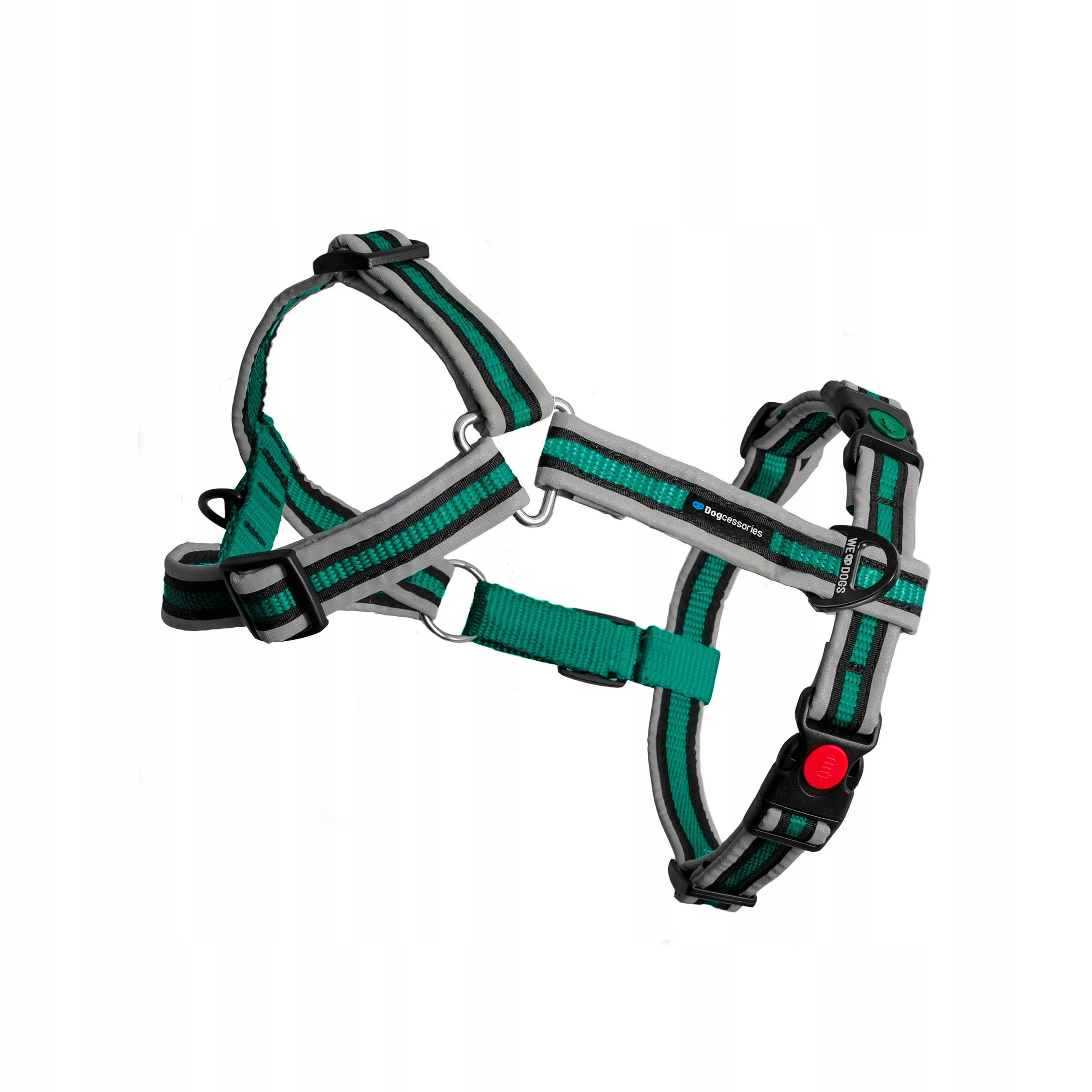 Levně Silné postroje pro malého psa Guard nastavitelné Reflexní S mix barev