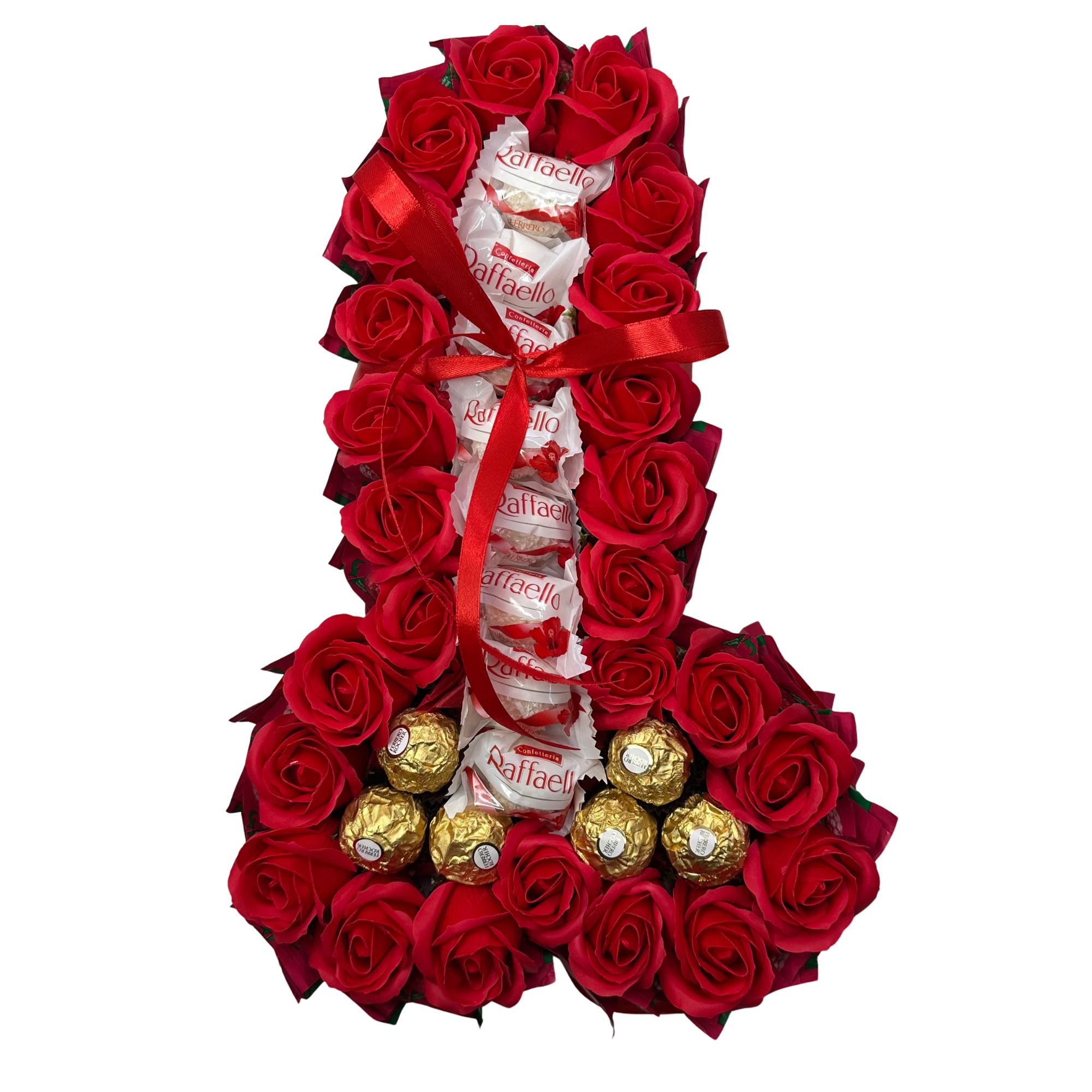 Levně Box Siusiak 30 CM Červený Dárek K Valentýnu Rozlučka Se Svobodou 18. Narozeniny