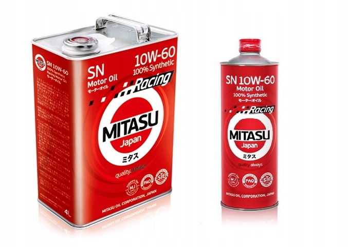 MITASU RACING SN ESTER PAO 10W60 5L MJ-116