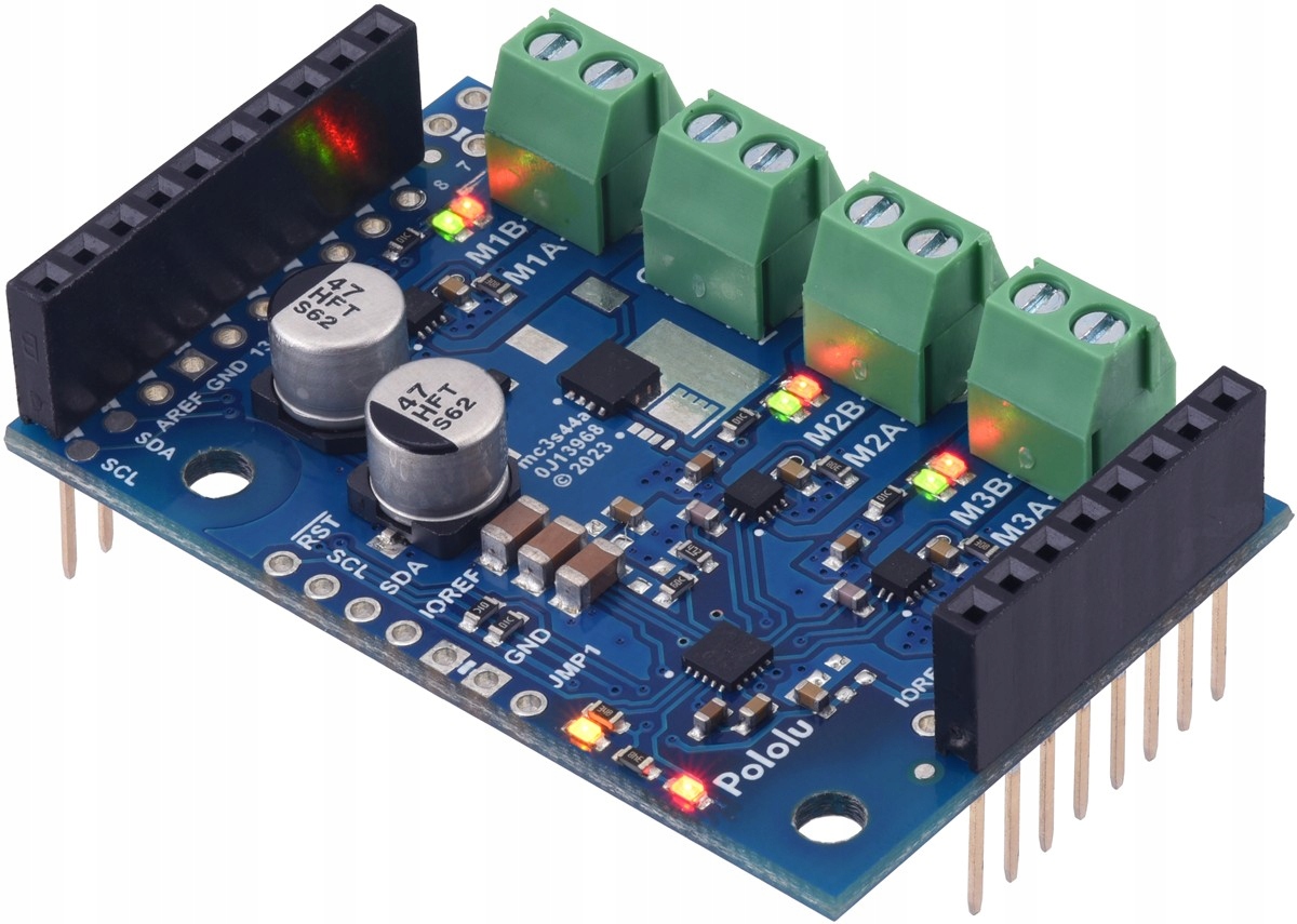 Motoron M3S550 Triple Motor Controller Shield - sterownik silników DC
