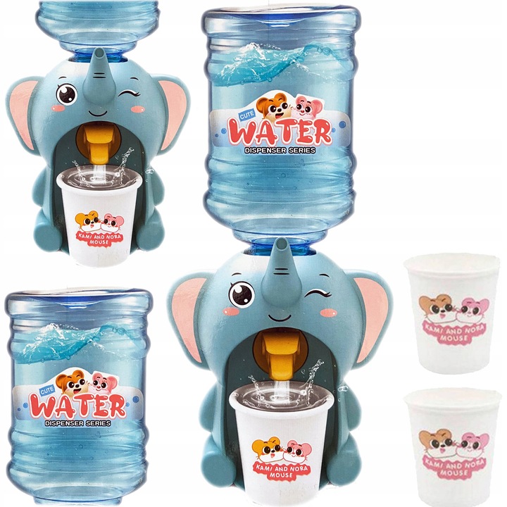 

Automat Do Wody Dla Dzieci Słoń 2 Kubeczki Edu