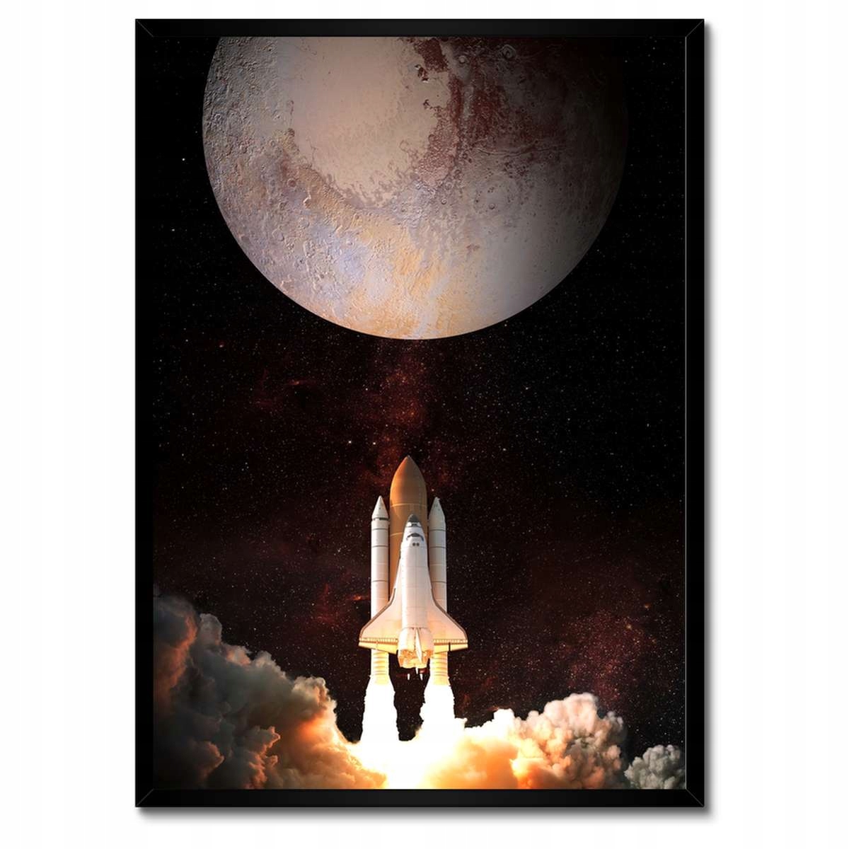 Plakáty v rámu 50x70 Raketoplán let Pluto