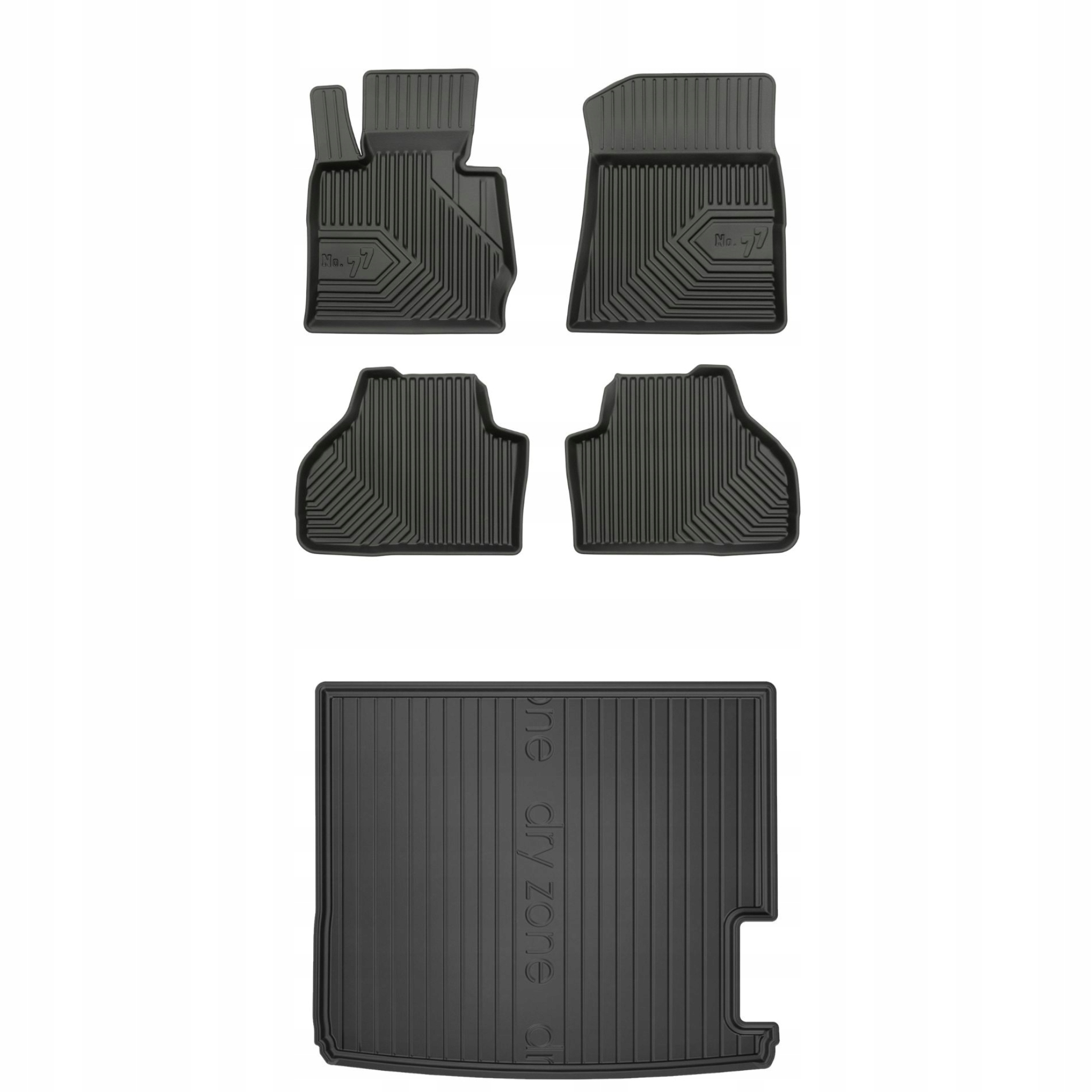 Sada gumových kobercov a rohoží pre Bmw X3 F25 10-17