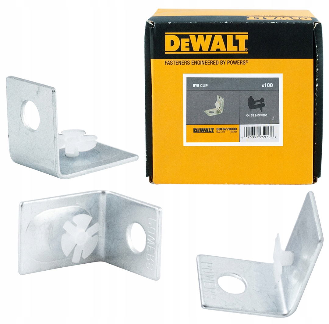 

Uchwyt kątownik z oczkiem 100szt. do DCN890 DeWALT