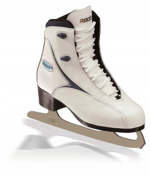 dámské krasobruslařské brusle Roces Rfg 1 – velikost 42, bílé, 27,1 cm komfort