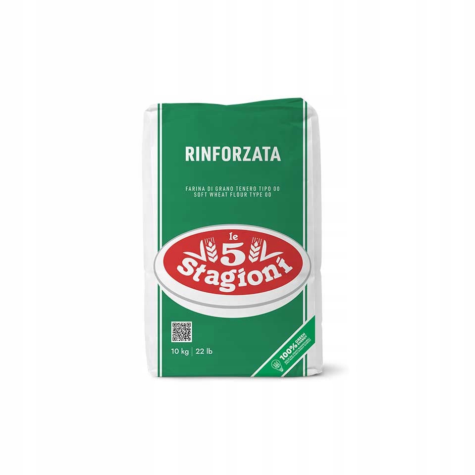 Levně Mouka na pizzu typu „00“ 10 kg 5 stagioni Rinforzata verde Italská