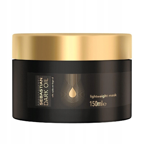 Vyživující maska pro lesk a hebkost vlasů Dark Oil 150 ml