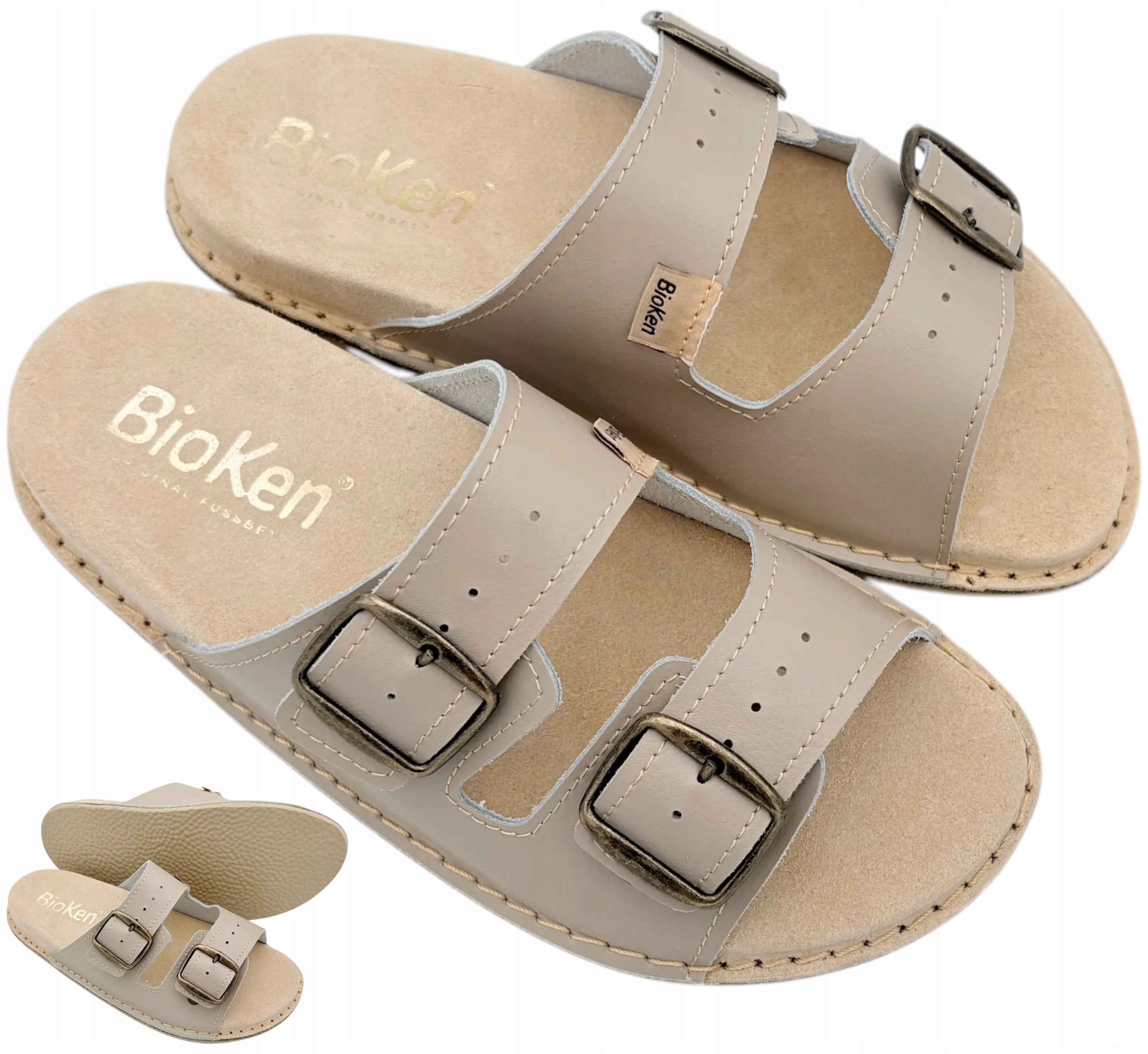 Nazouváky Kožené BioKen Original Fusbet profilované Dunara