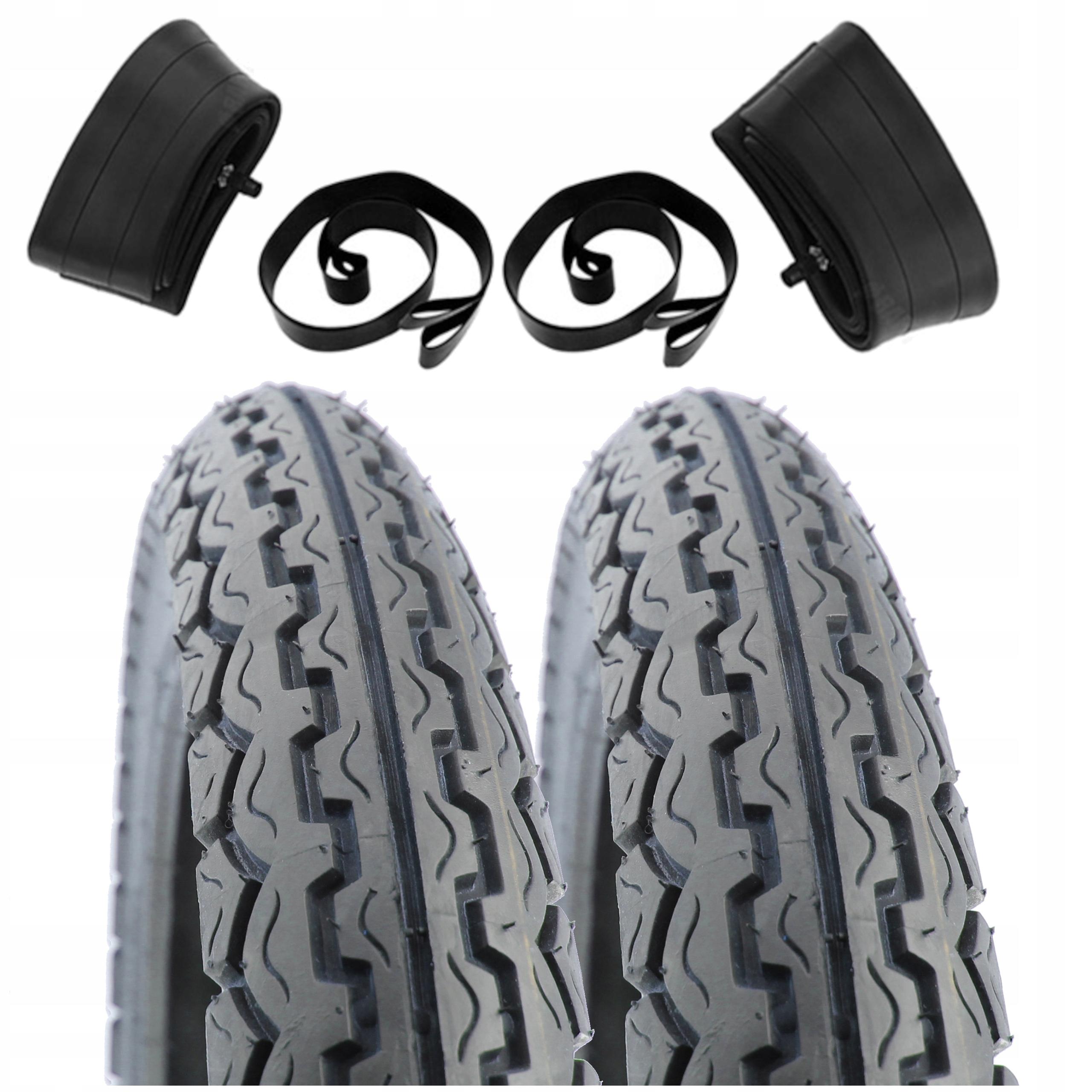 2x OPONA + DĘTKA 2.75-17 2,75x17 6PR 47P YX-P23 TT