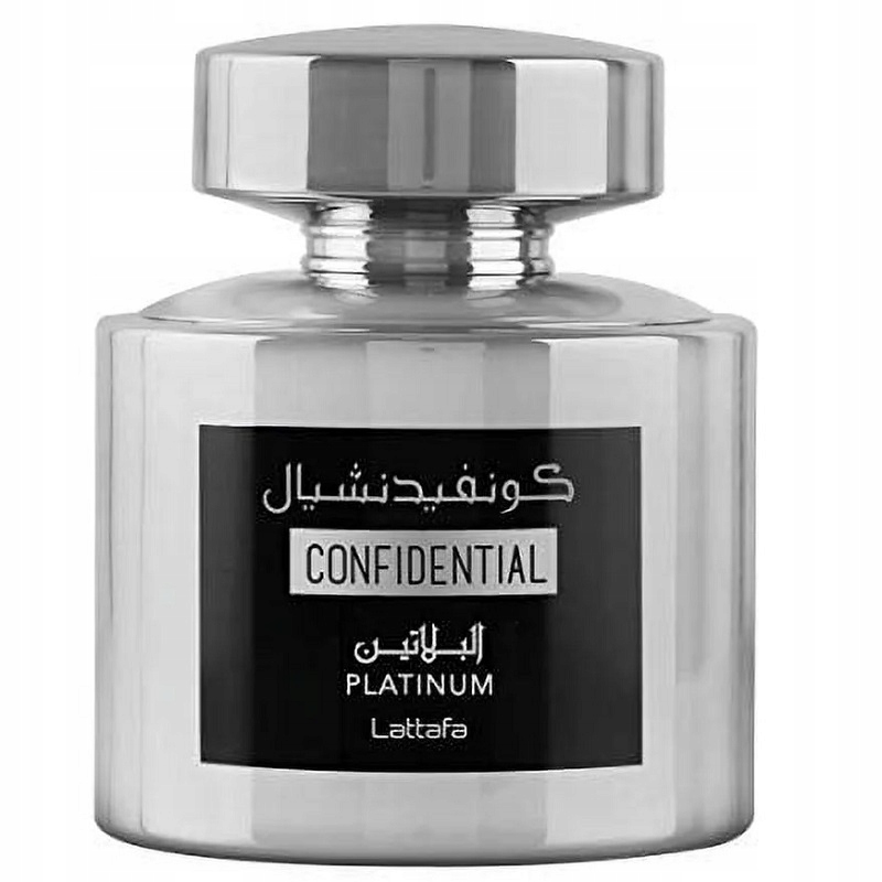 Lattafa Confidential Platinum Edp 100ml Spray Parfémovaná voda ve spreji