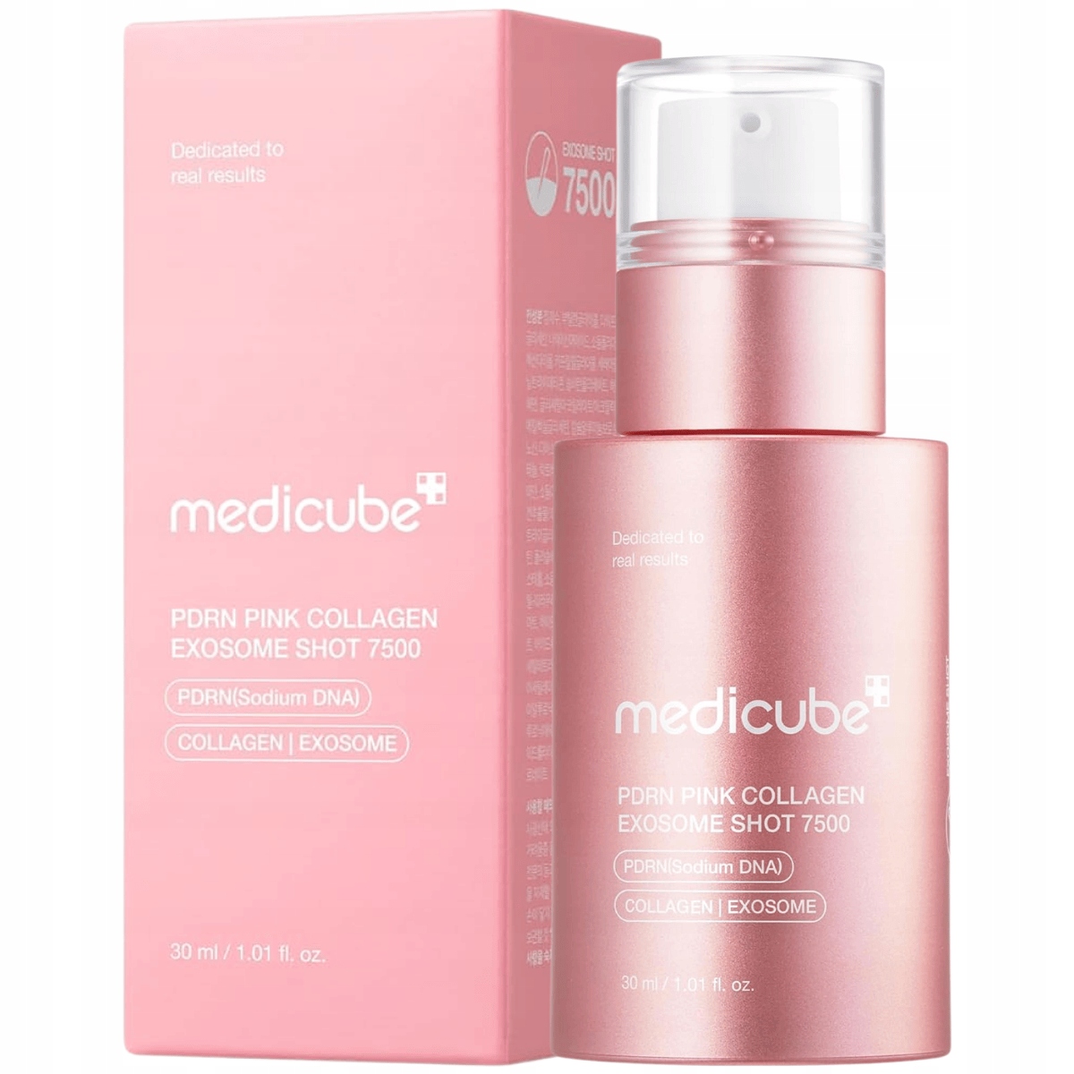 Medicube Pdrn Pink Collagen Exosome Shot Serum 7500, 30 ml