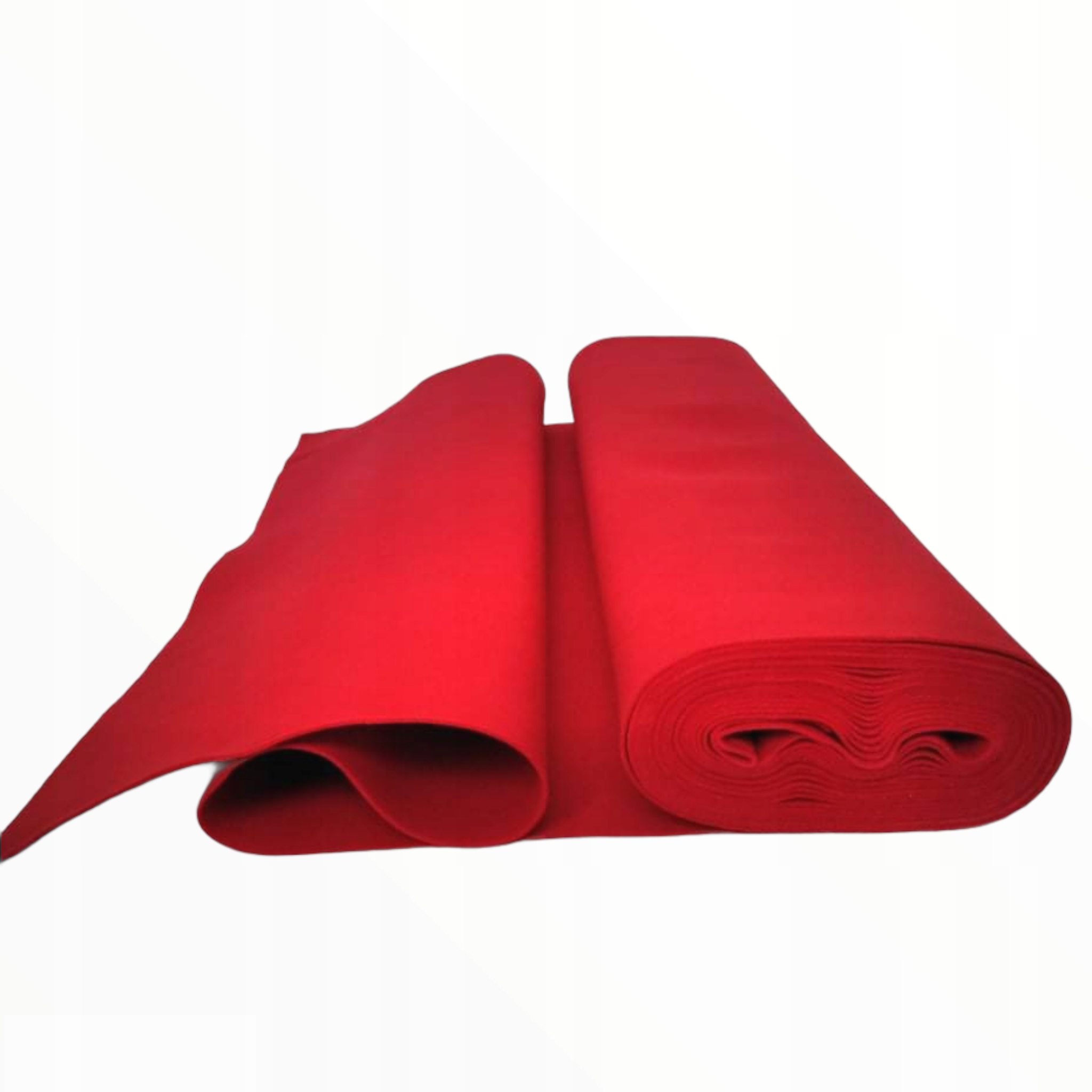 Filc 2mm, 480g, szer.100cm, 0.1mb- czerwony