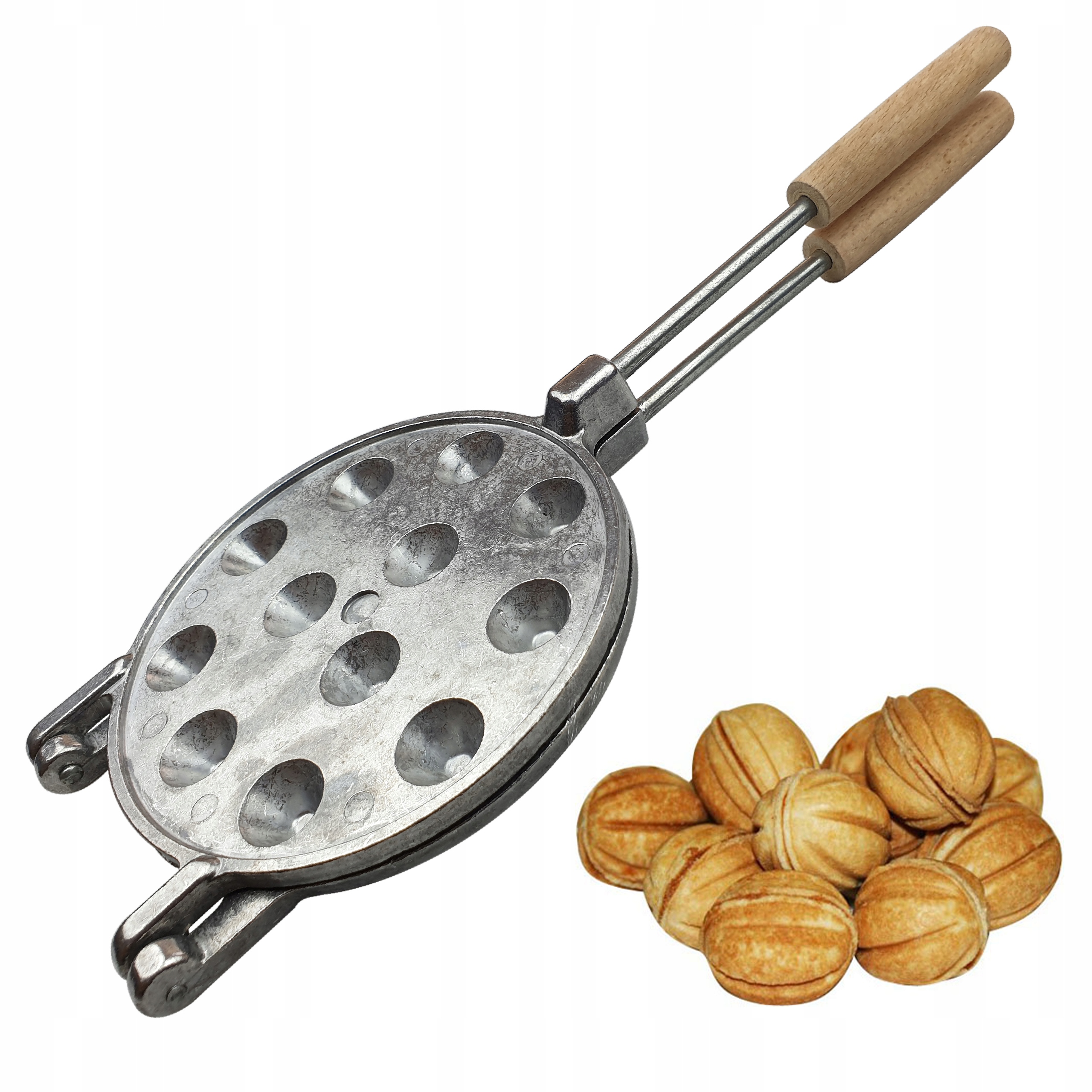 FORMA OPIEKACZ DO PIECZENIA CIASTEK ORZESZKÓW PATELNIA NA ORZESZKI DUŻE #70 Moc 0 W