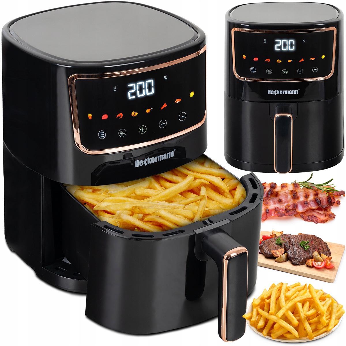 

Frytkownica Beztłuszczowa Frytownica 1800W 4,7L