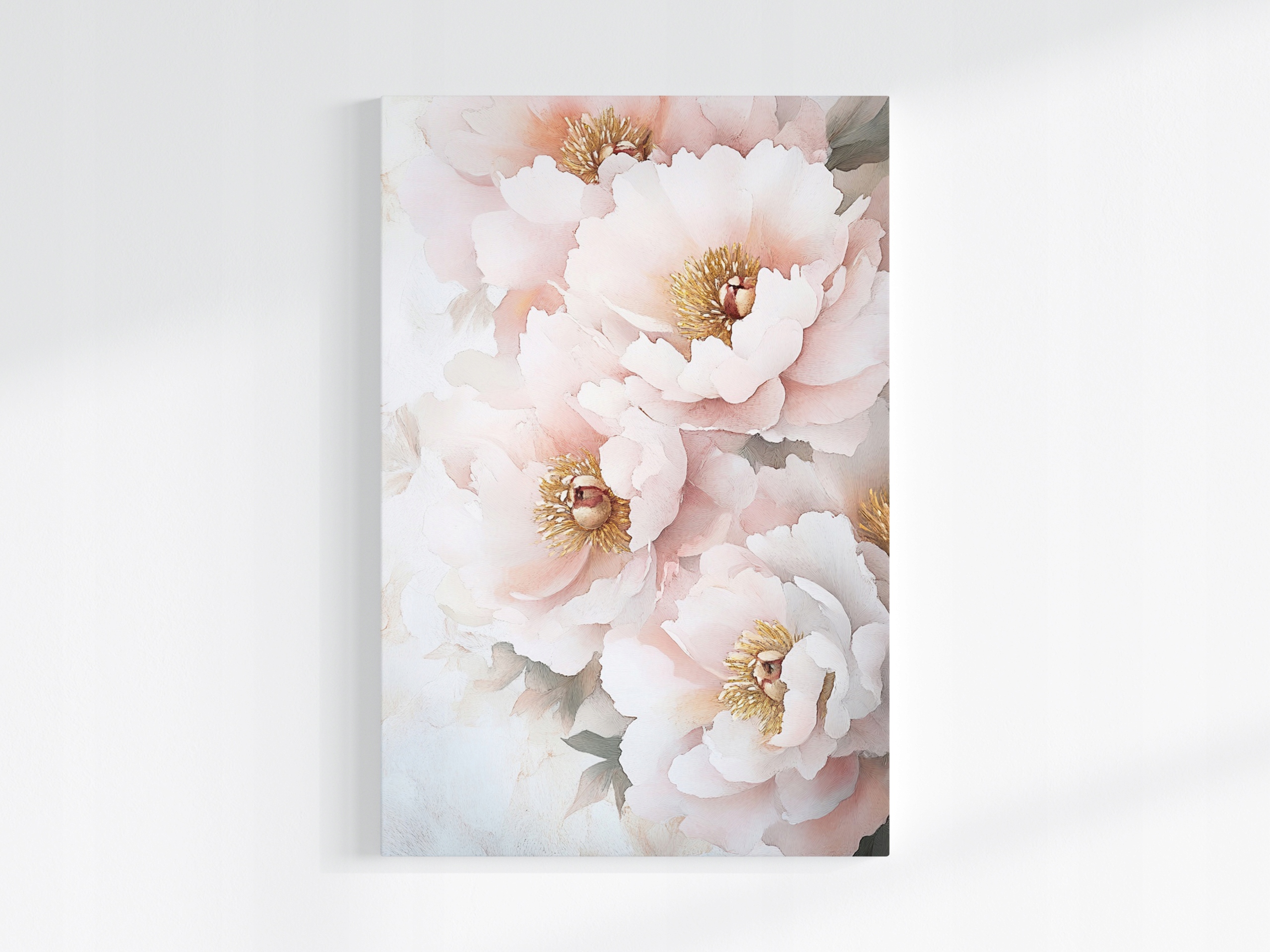 Obraz Na Plátně Canvas Příroda Květiny Pivoňky Pivoňky Glamour Makro 80x120