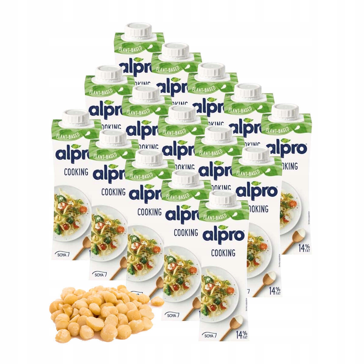 Rostlinný nápoj sójová smetana na vaření Alpro Vaření 15x250 ml