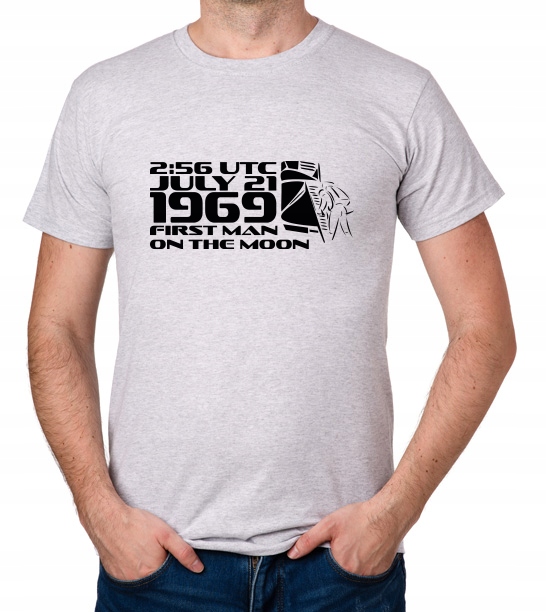 

koszulka First Man On The Moon prezent