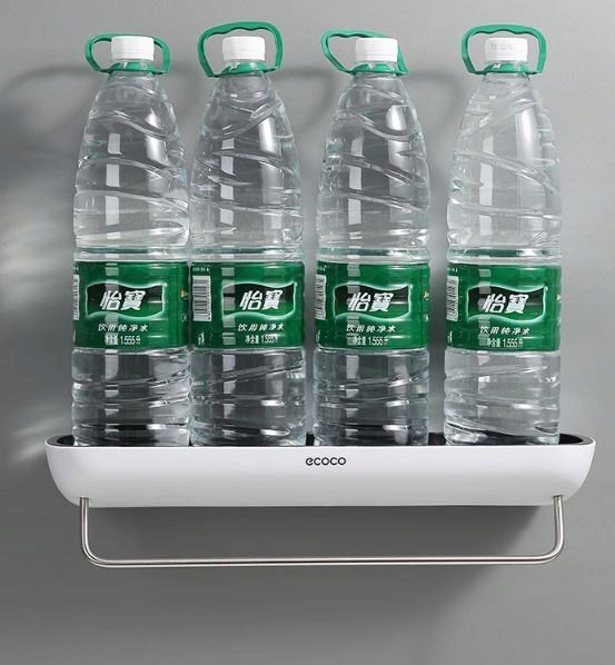 2x PÓŁKA ŁAZIENKOWA WISZĄCA POD PRYSZNIC ECOCO Grubość półki 55 mm