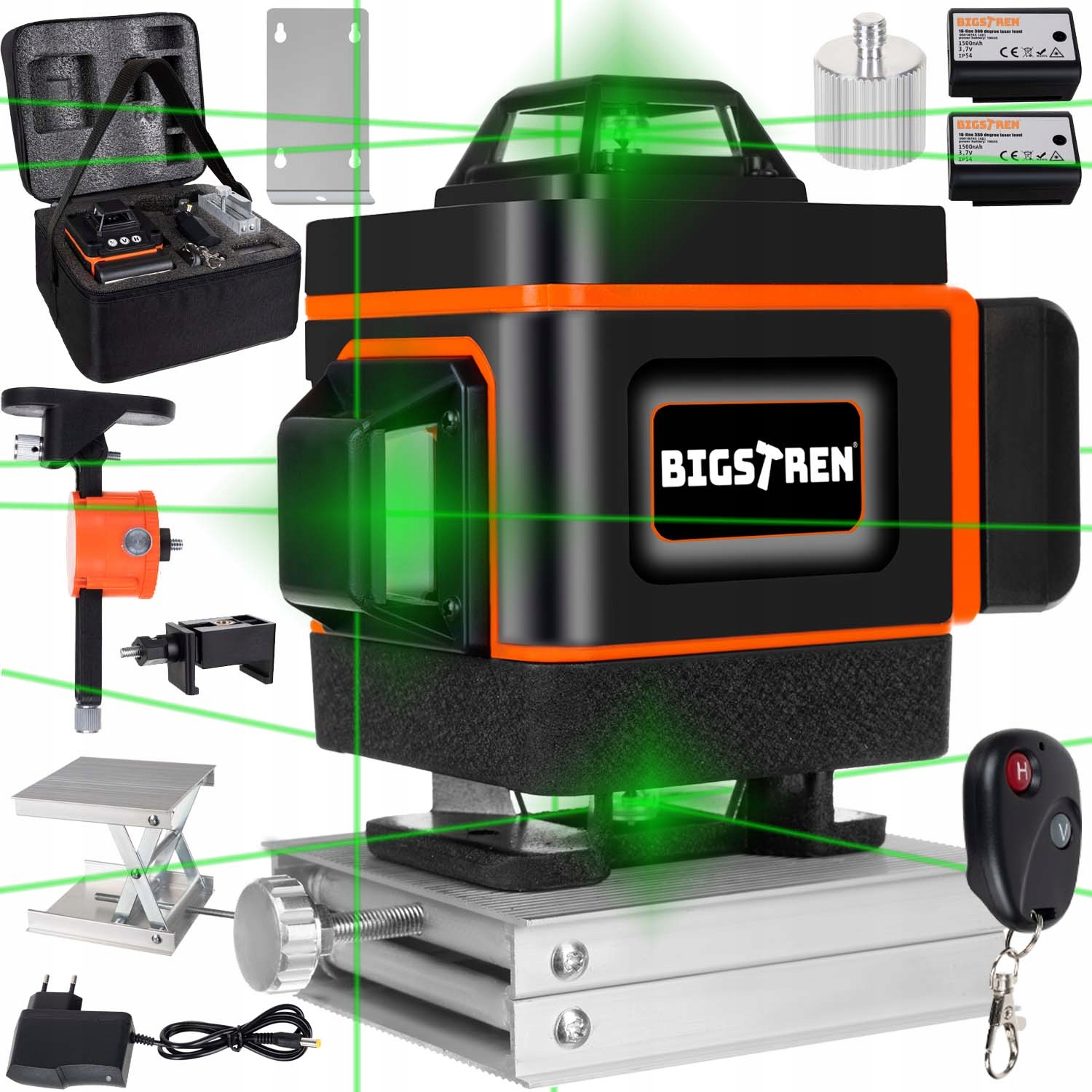 

Poziomica Laserowa Płaszczyznowa Laser Krzyżowy 4D