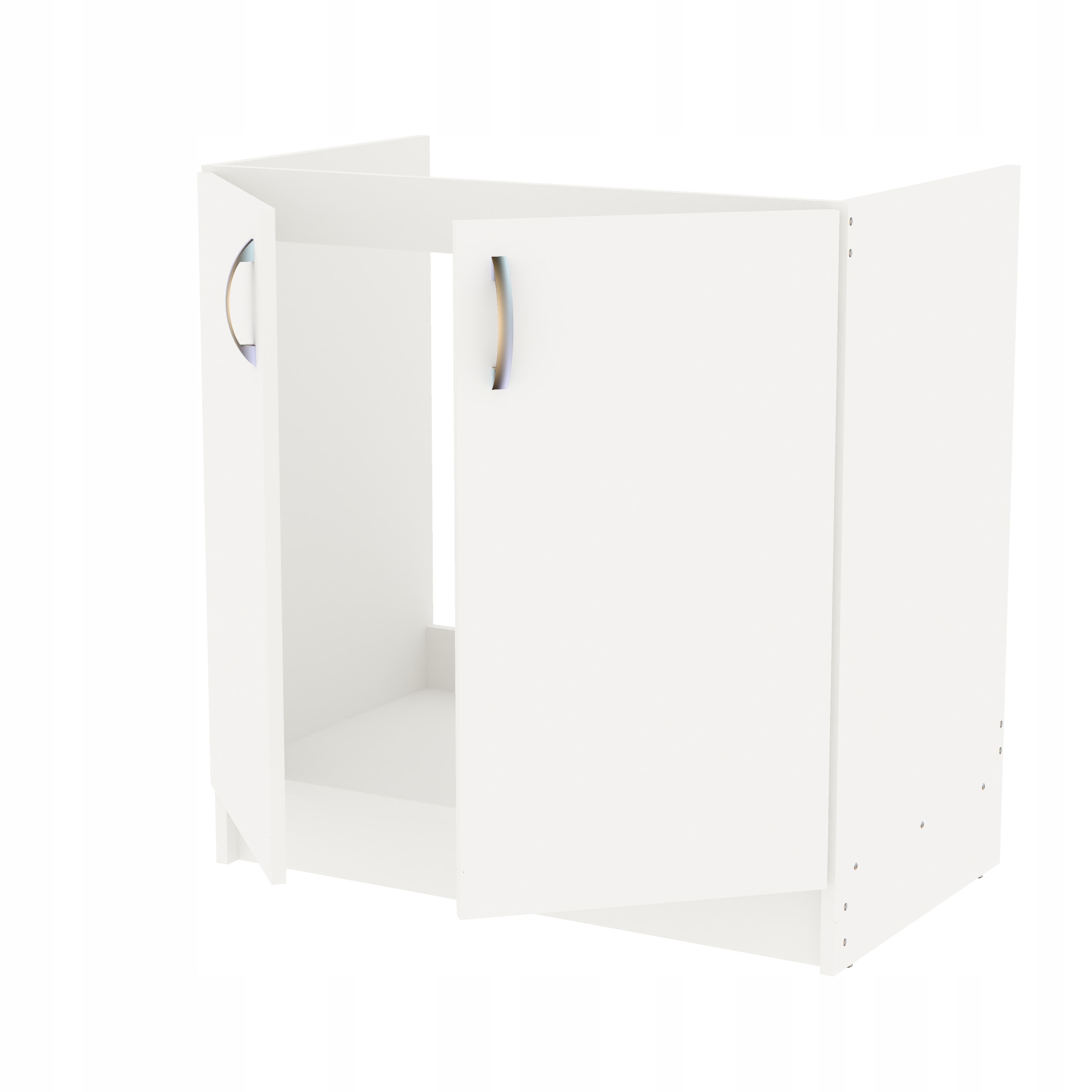 ED ECON biały b_S80ZL_2F szafka kuchenna pod zlew