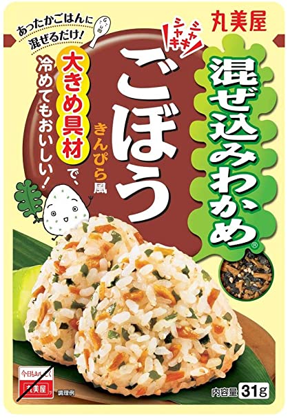 

Furikake Japońska przyprawa wakame i łopian 31g