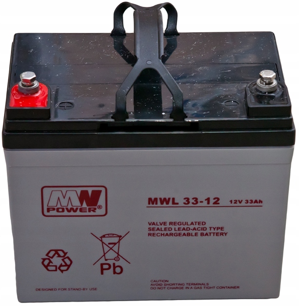 

Akumulator Bateria Agm Mwl Power 33 Ah 12 V 33-12