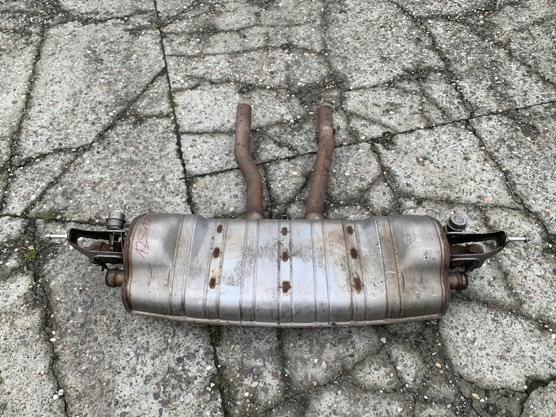TLUMIK KONCOWY PORSCHE CAYENNE II GTS 4.8 V8