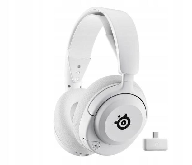 Slúchadlá bezdrôtové herné náhlavné Steelseries Nova 5P biela