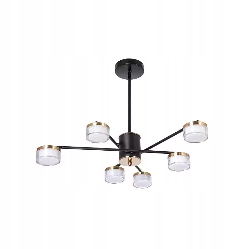 Bílá Led lampa s dlouhými rameny pro schodiště zlatá, černá, moderní