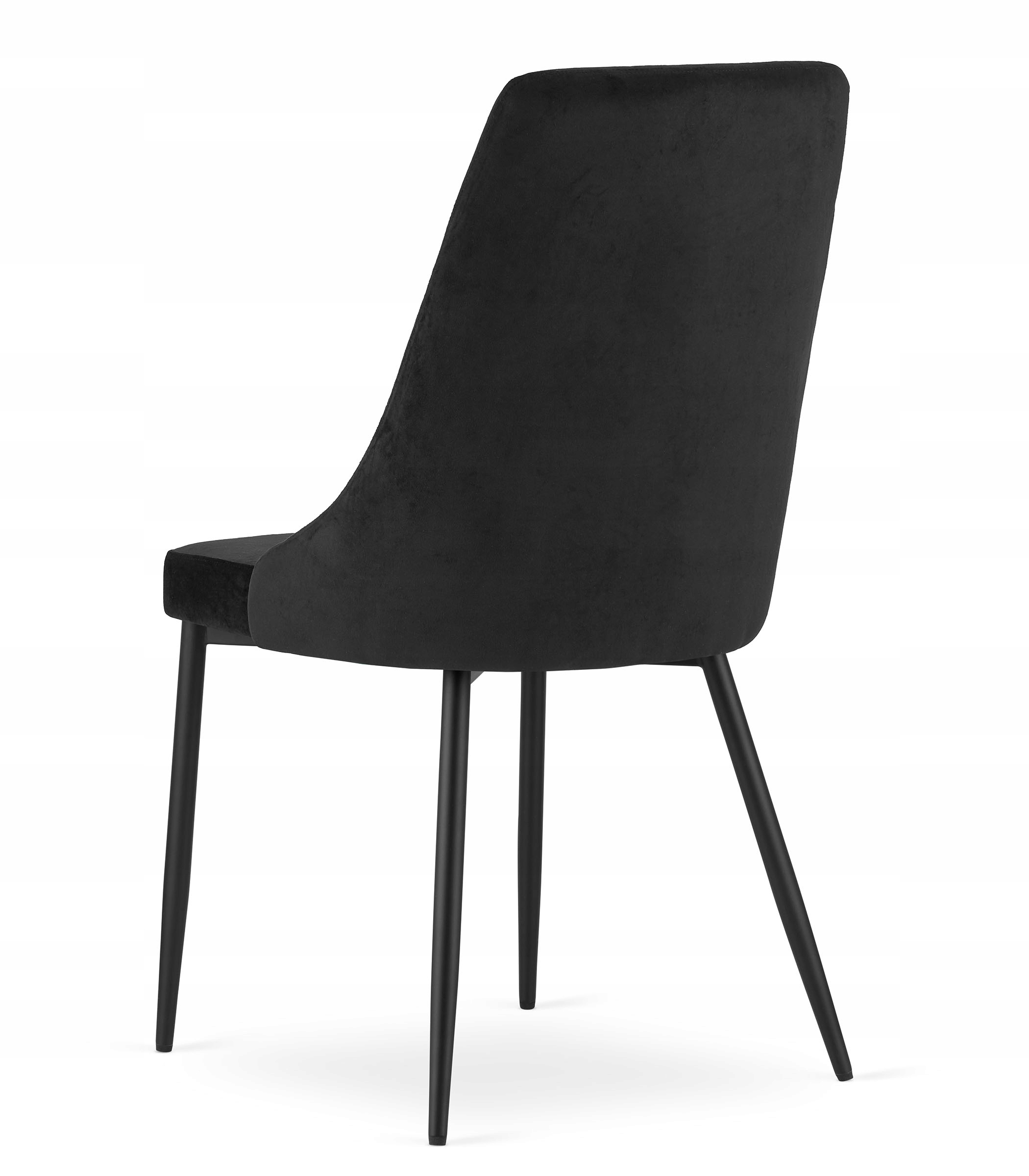 Krzesło ROSA tapicerowane aksamitne NOWOCZESNE Wysokość mebla 91.5 cm