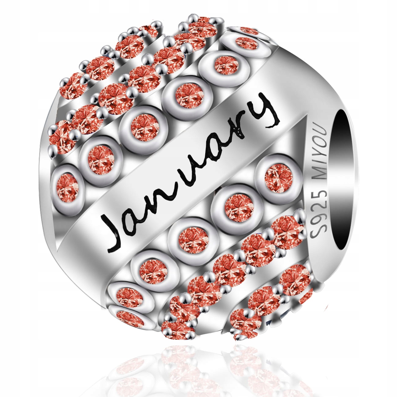 

Charms Do Pandora Styczeń January Srebro 925