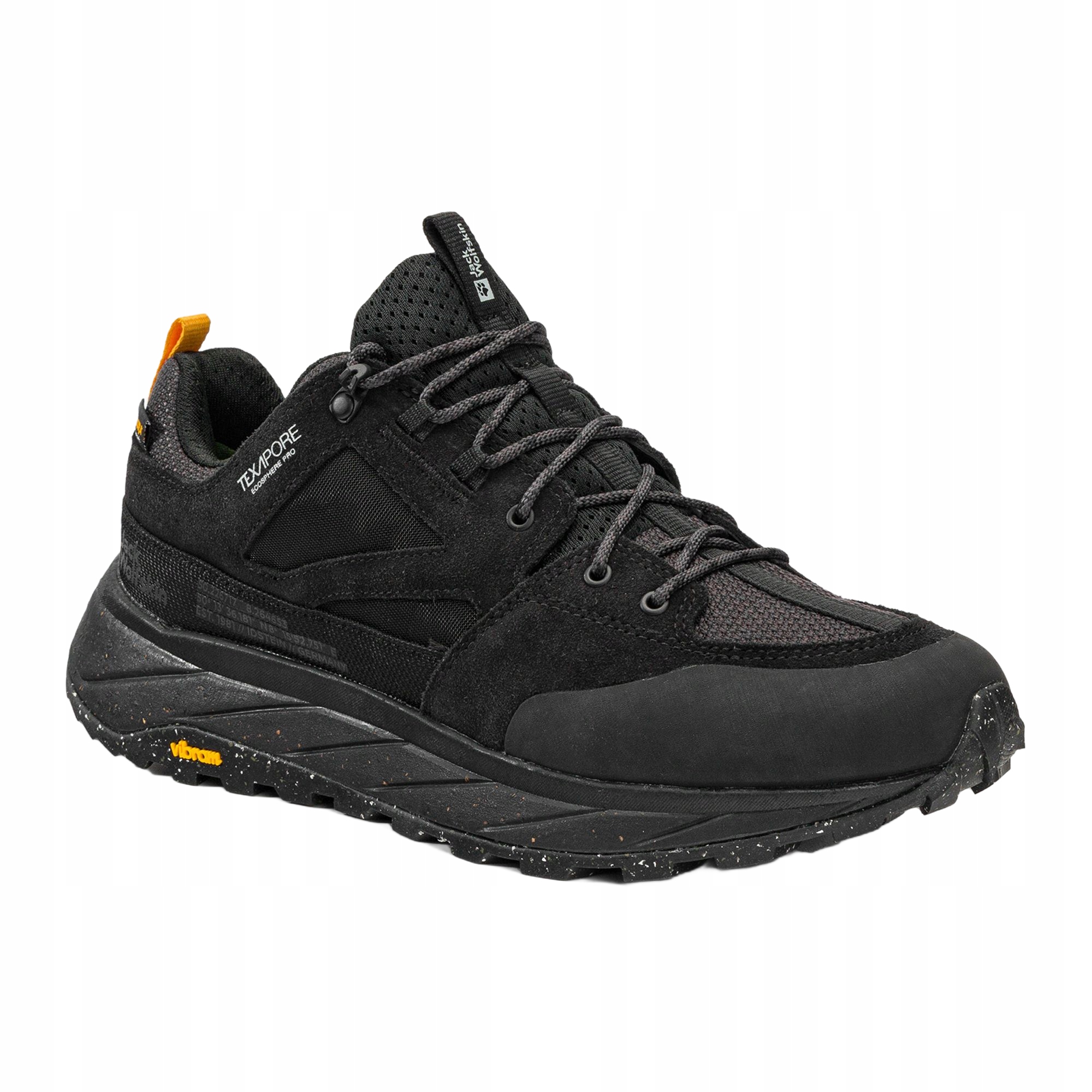 Buty trekkingowe męskie Jack Wolfskin czarne 47