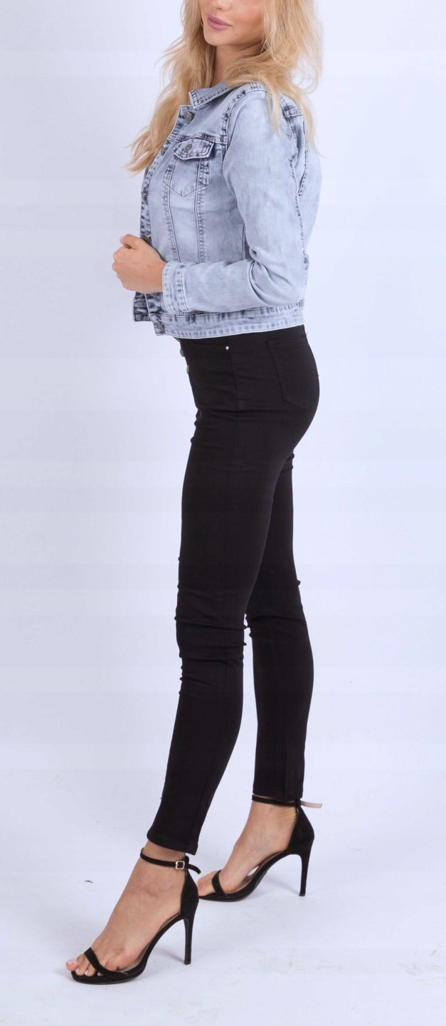 KURTKA JEANSOWA DAMSKA KATANA WIOSENNA KLASYCZNA 42/XL Linia regular