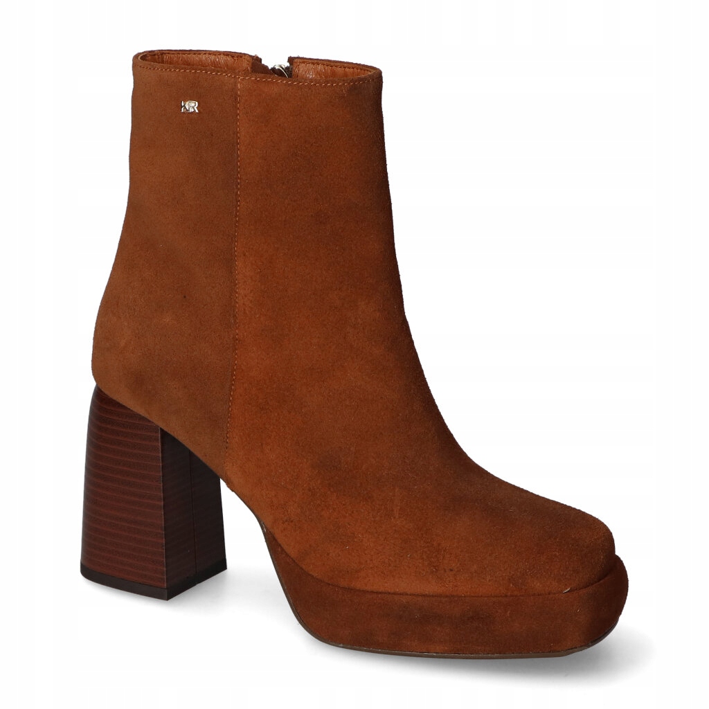 Karino 4814/005-F Červené semišové kotníkové Kotníkové Boty 39